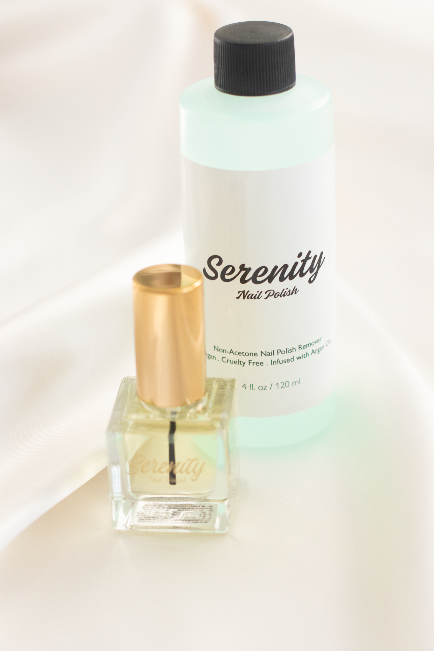 Vegan Nail Polish Remover & Cuticle Oil Bundle