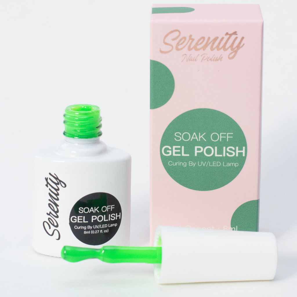 Green Gel Polish - Vegan Nail Polish